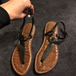 Black Sam Edelman sandals